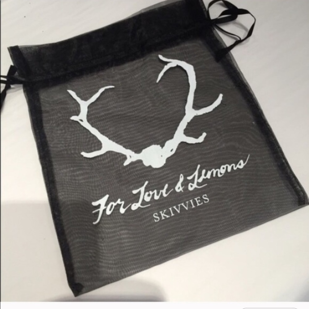 For love or lemons mesh bags